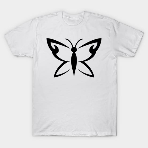 Until Dawn Hannah Butterfly Tattoo T-Shirt by senaeksi